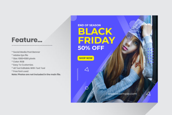 Maximize Your Black Friday Sale with the Perfect Social Media Banner