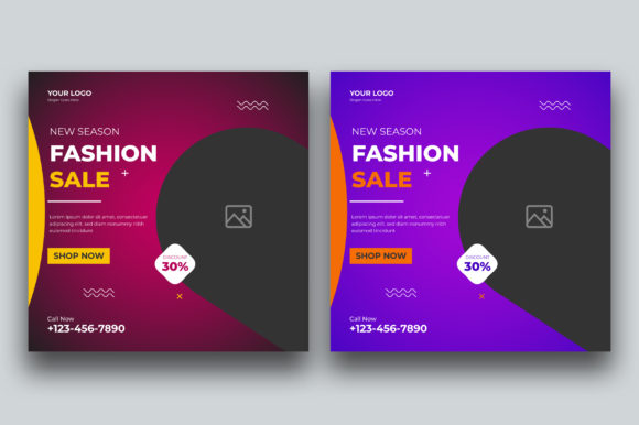 Maximize Your Brand's Reach with a Professional Fashion Sale Social Media Post