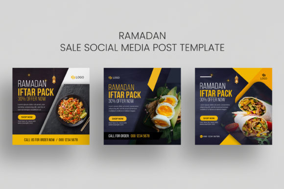 Maximize Your Ramadan Sales with a Professional Social Media Post Template