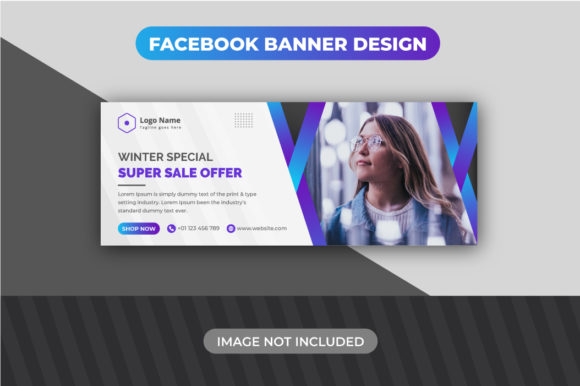Modern Creative Winter Sale Cover Design