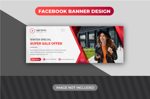 Red Modern Creative Facebook Banner: A Strategic Tool for Visual Communication