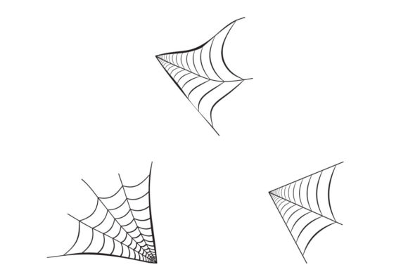 Spider Web Vector Design for Halloween